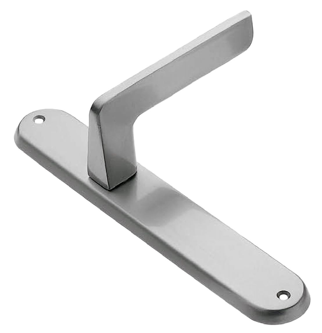 Ручка дверная на планке ROCK PL CSA, цвет матовый хром, латунь фото купить в Челябинске