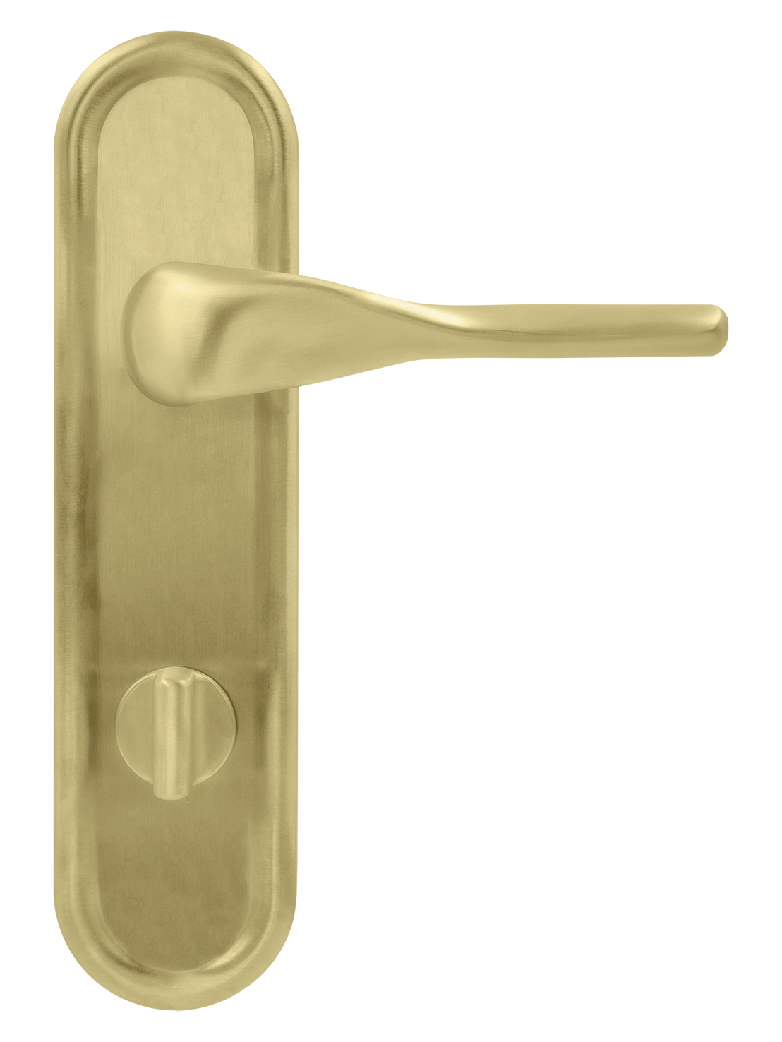 Ручка дверная LVB PLR AH на планке, цвет Осенний мёд/Autumn Honey фото купить в Челябинске