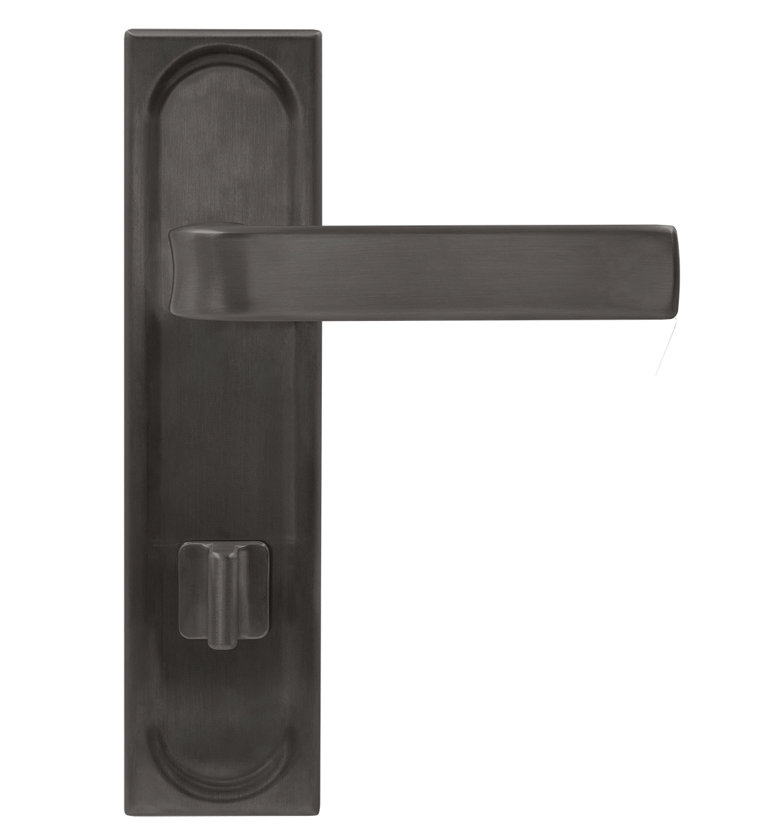 Ручка дверная THE BUS STATION PLS SST на планке, цвет Летняя гроза/Summer Storm фото купить в Челябинске