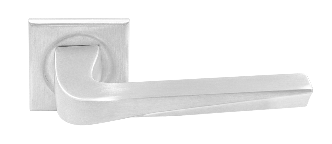 Ручка дверная WD CONCERT HALL S7 WF на квадратной розетке, цвет Зимняя стужа/Winter Frost фото купить Челябинск