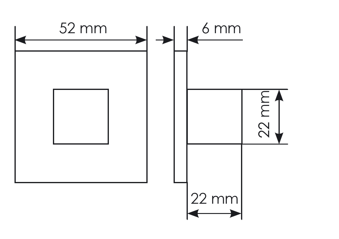 Комплект дверных ручек MH-56-S6 BL + завертка сантехническая MH-WC-S6 BL + защёлка бесшумная M1895 BL + петли врезные универсальные MSN 100X70X2.5-4BB BL (2шт), цвет черный фото фурнитура Челябинск