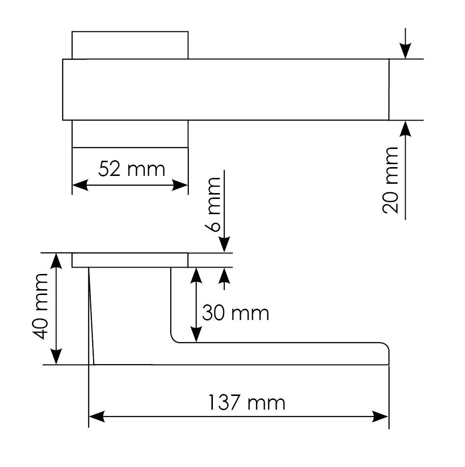 Комплект дверных ручек MH-56-S6 BL с заверткой MH-WC-S6 BL + магнитный замок M1895 BL, цвет черный фото morelli Челябинск