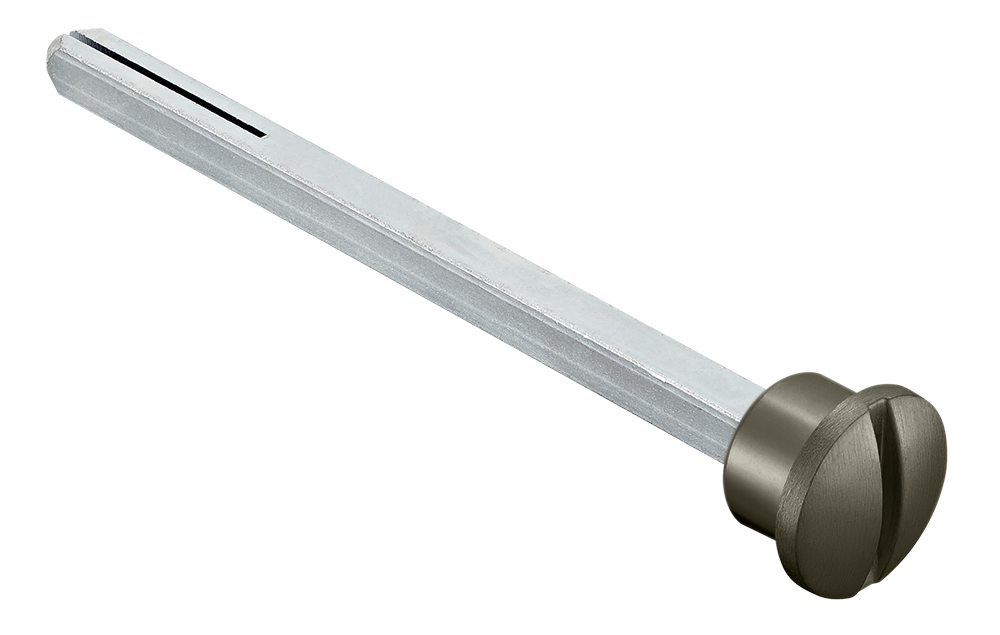 Четырехгранник LUX-SPINDLE-WC 110 ANT 110мм с кнопкой, цвет антрацит фото купить Челябинск