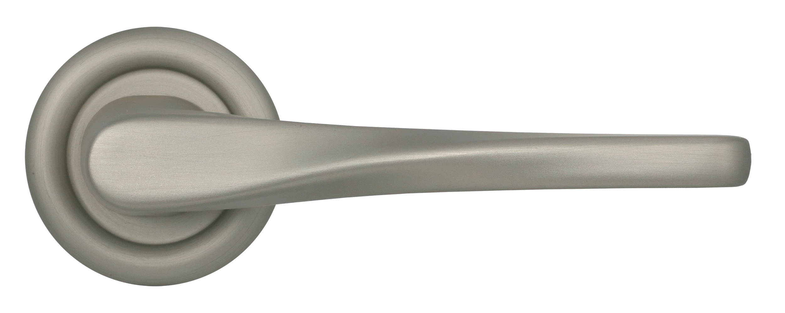 Ручка дверная THE OLYMPICS R7 SMI на круглой розетке, цвет Весенняя дымка/Spring Mist фото купить в Челябинске