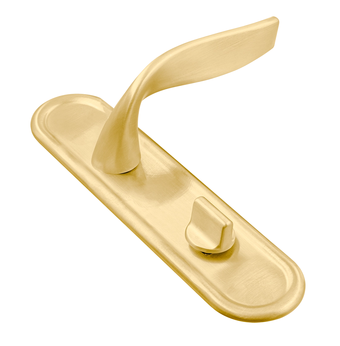 Ручка дверная SKYSCRAPER PLR AH на планке, цвет Осенний мёд/Autumn Honey фото купить Челябинск