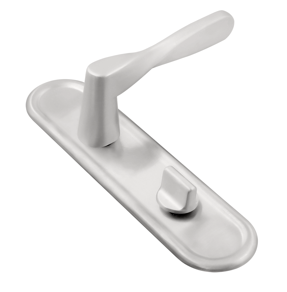 Ручка дверная THE OLYMPICS PLR SSW на планке, цвет Стокгольмский снегопад/Stockholm Snowfall фото купить Челябинск