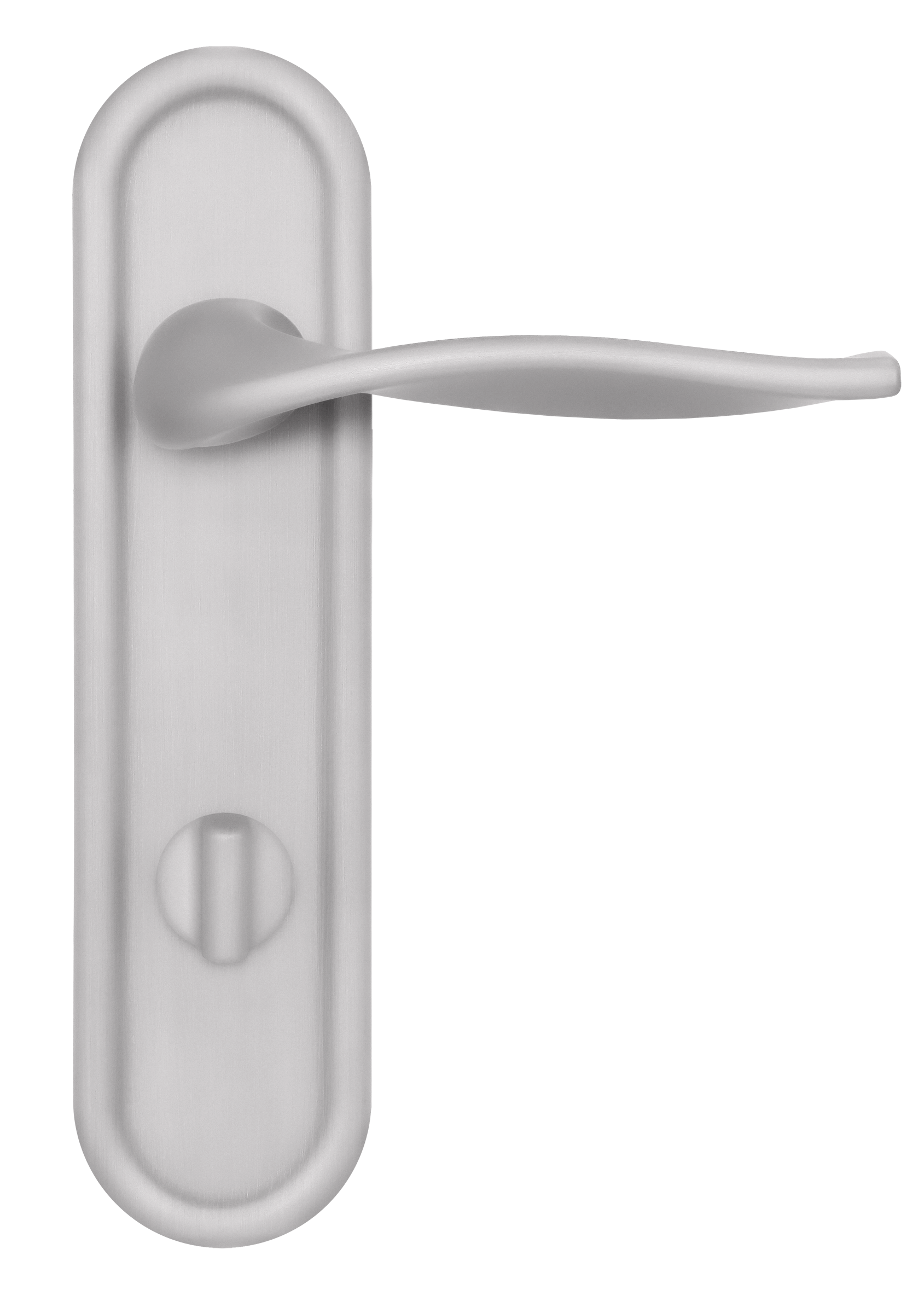 Ручка дверная SKYSCRAPER PLR SSW на планке, цвет Стокгольмский снегопад/Stockholm Snowfall фото купить в Челябинске