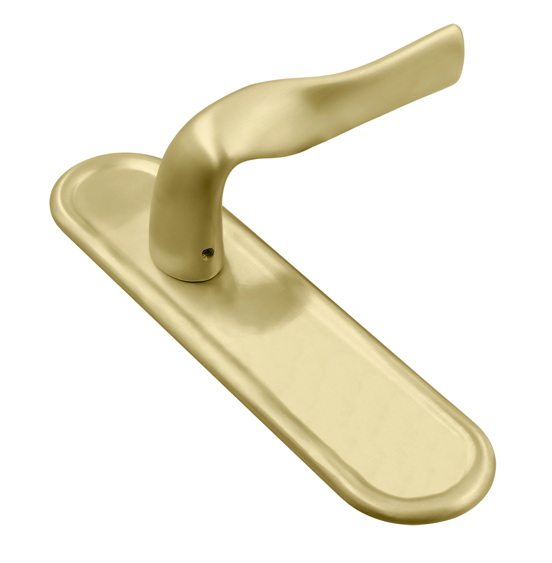 Ручка дверная LVB PLR AH на планке, цвет Осенний мёд/Autumn Honey фото купить Челябинск