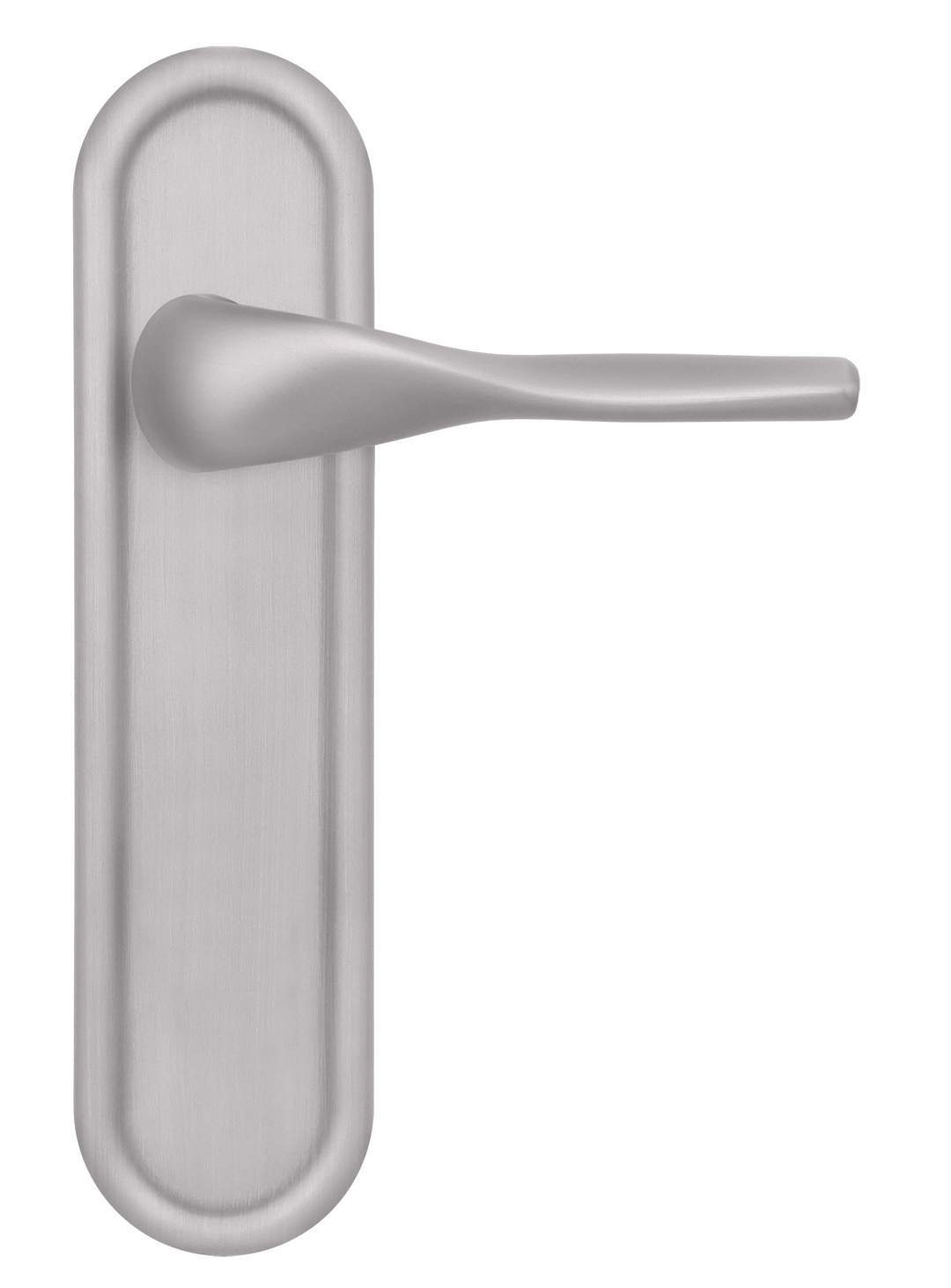 Ручка дверная LVB PLR SSW на планке, цвет Стокгольмский снегопад/Stockholm Snowfall фото купить в Челябинске