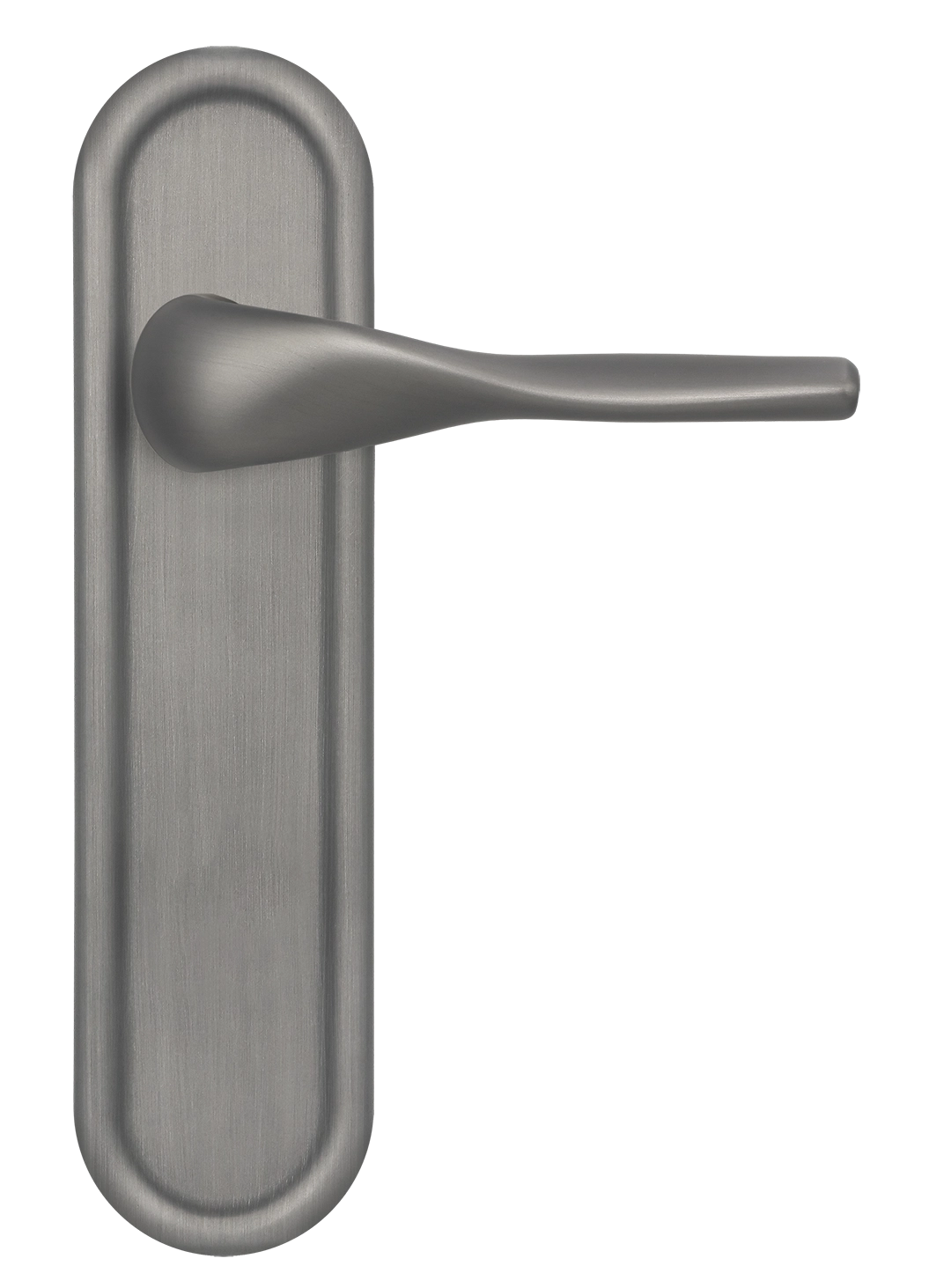 Ручка дверная LVB PLR WF на планке, цвет Зимняя стужа/Winter Frost фото купить в Челябинске