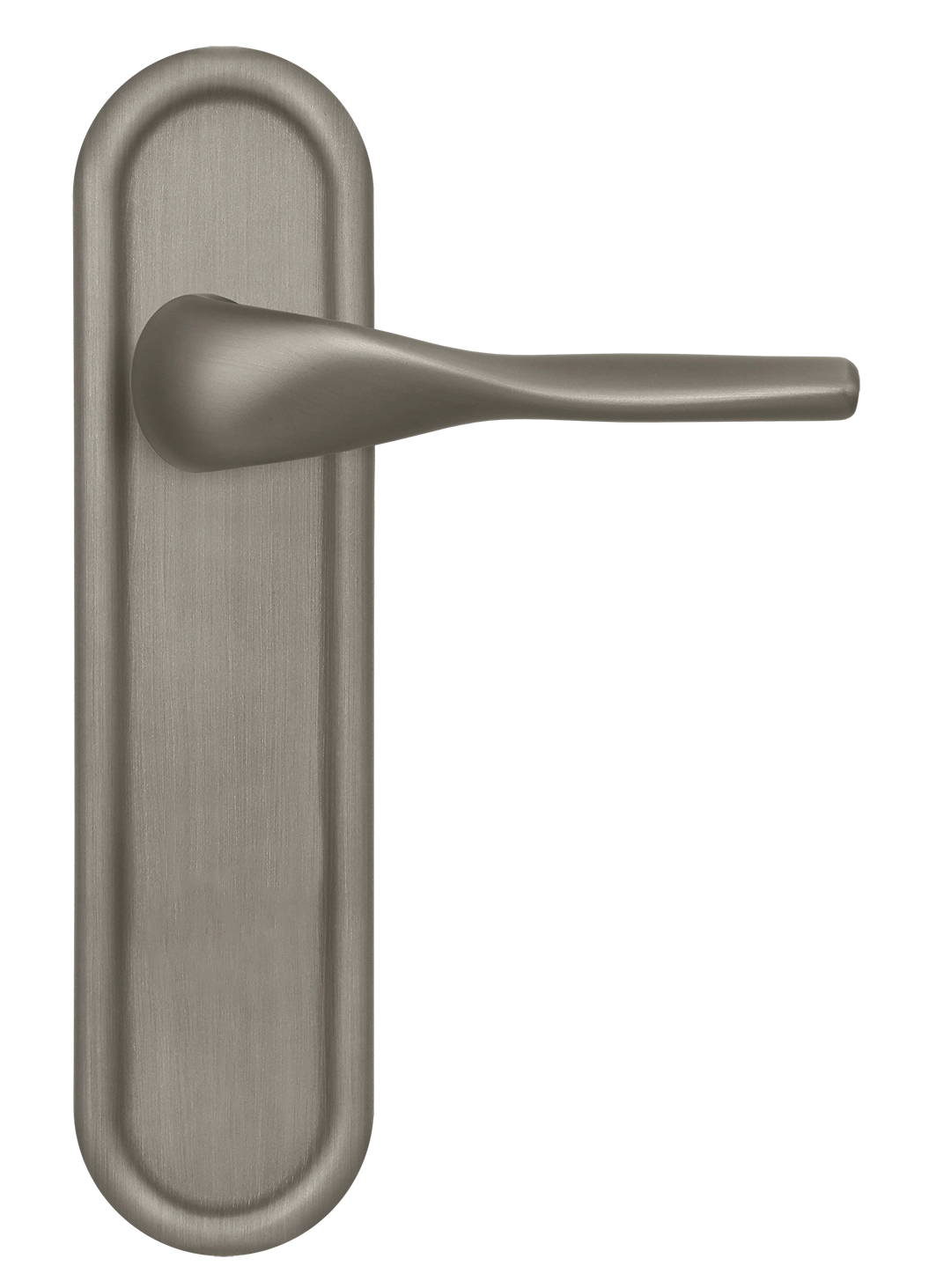 Ручка дверная LVB PLR SMI на планке, цвет Весенняя дымка/Spring Mist фото купить в Челябинске