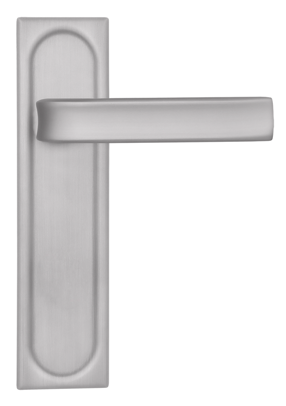 Ручка дверная THE BUS STATION PLS SSW на планке, цвет Стокгольмский снегопад/Stockholm Snowfall фото купить в Челябинске