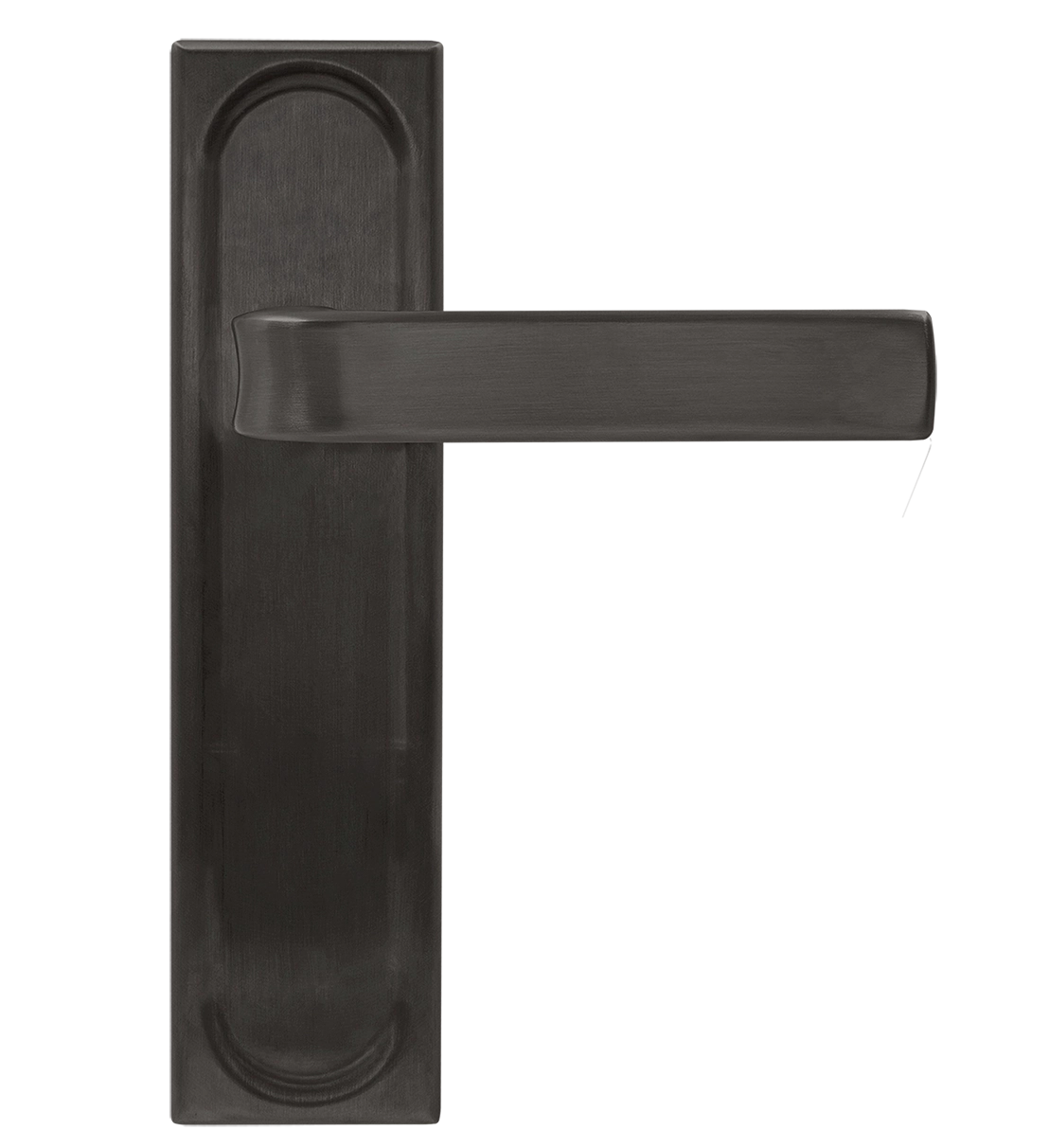 Ручка дверная THE BUS STATION PLS SST на планке, цвет Летняя гроза/Summer Storm фото купить в Челябинске