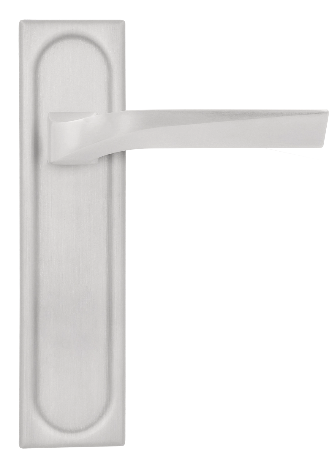 Ручка дверная WD CONCERT HALL PLS SSW на планке, цвет Стокгольмский снегопад/Stockholm Snowfall фото купить в Челябинске